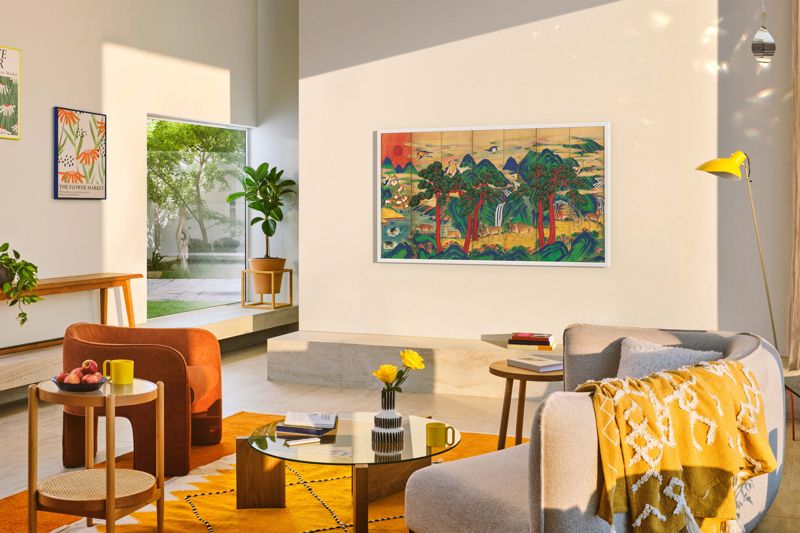 삼성전자 삼성 아트 스토어를 통해 전시되는 이건희 컬렉션의 십장생도. 삼성전자 제공