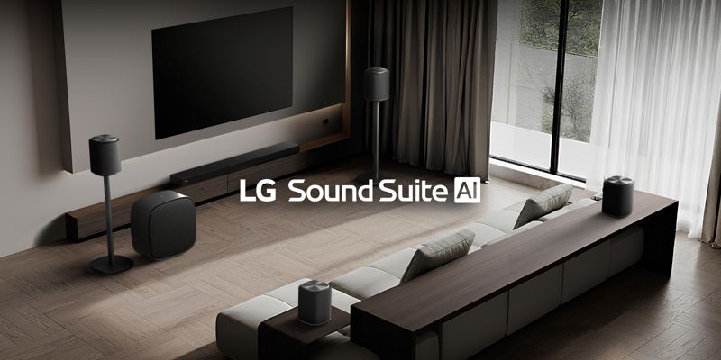 <span id='_stock_code_003550' data-stockcode='003550'>LG</span>전자의 신개념 홈 오디오 시스템 'LG 사운드 스위트'. <span id='_stock_code_066570' data-stockcode='066570'>LG전자</span> 제공