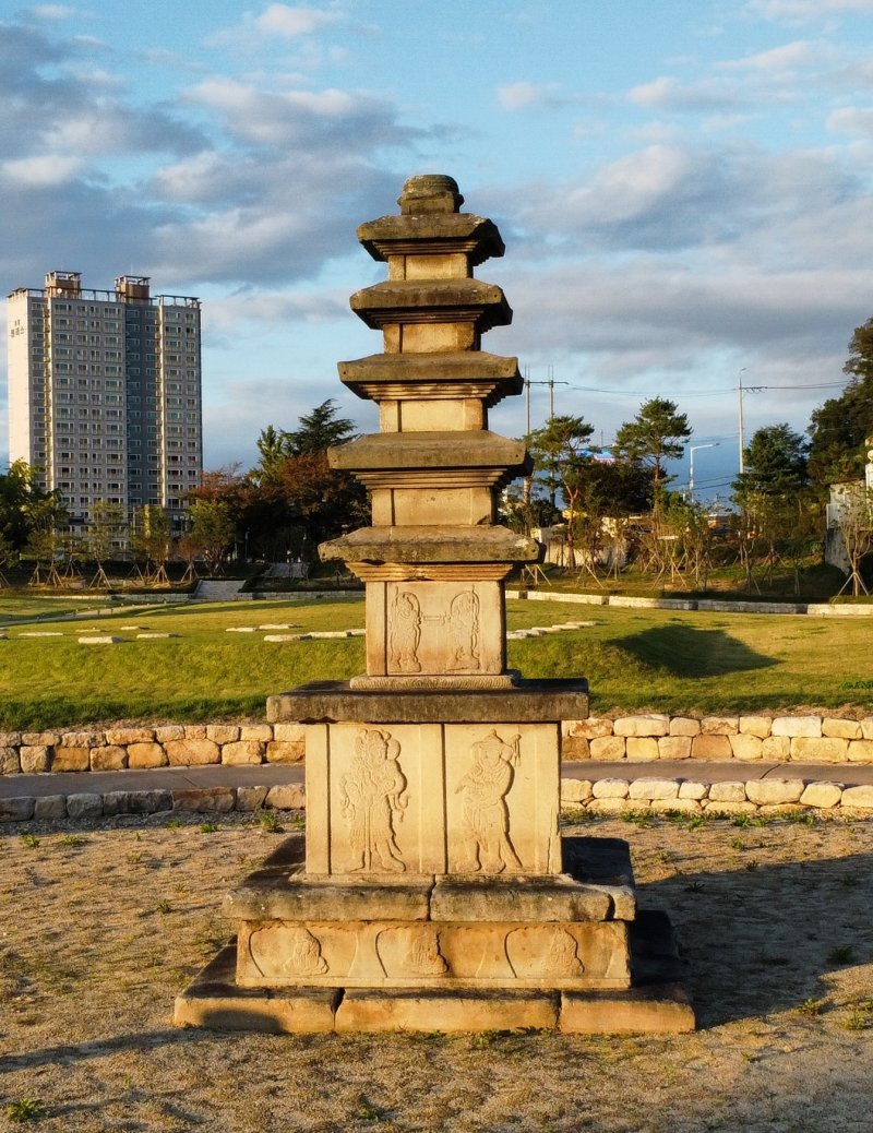 경상북도 예천 개심사지 오층석탑. 예천군 제공