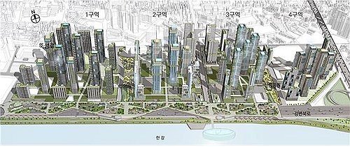 성수전략정비구역 재개발 조감도. 연합뉴스