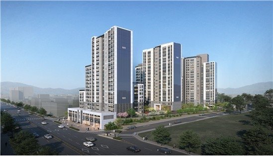 중화우성타운 재건축 조감도. 서울시 제공