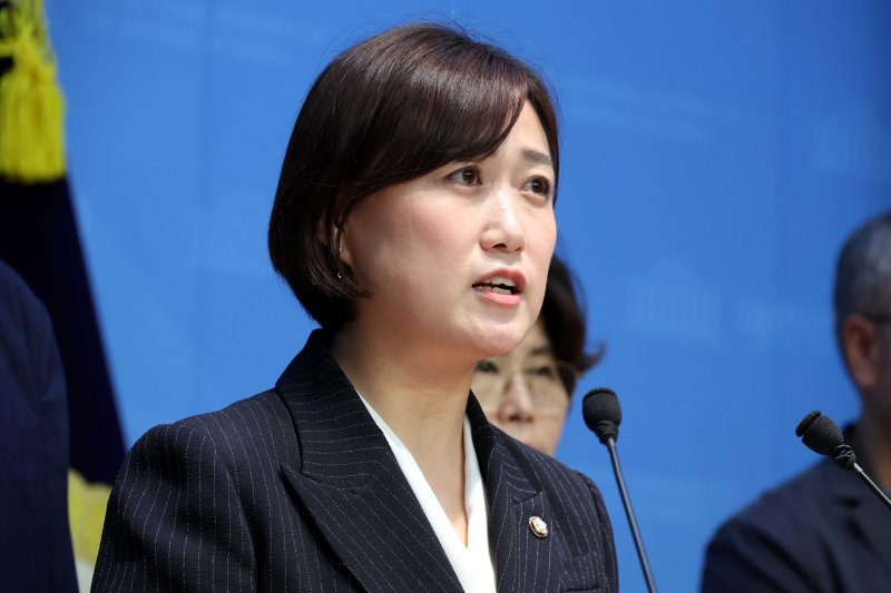 더불어민주당 백승아 원내대변인. 뉴시스