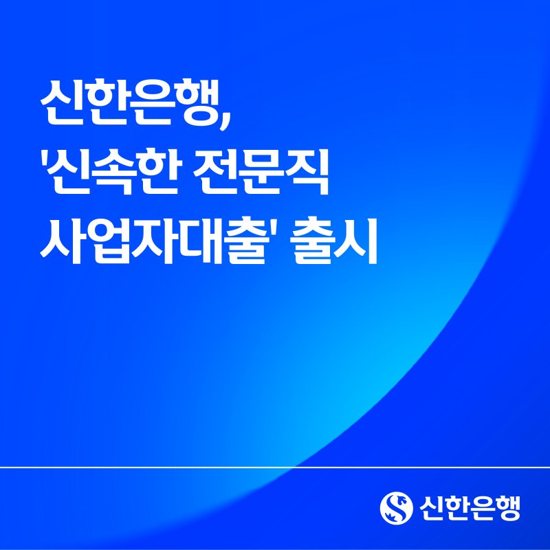 <span id='_stock_code_005450' data-stockcode='005450'>신한</span>은행 '신속한 전문직 사업자대출'. 신한은행 제공