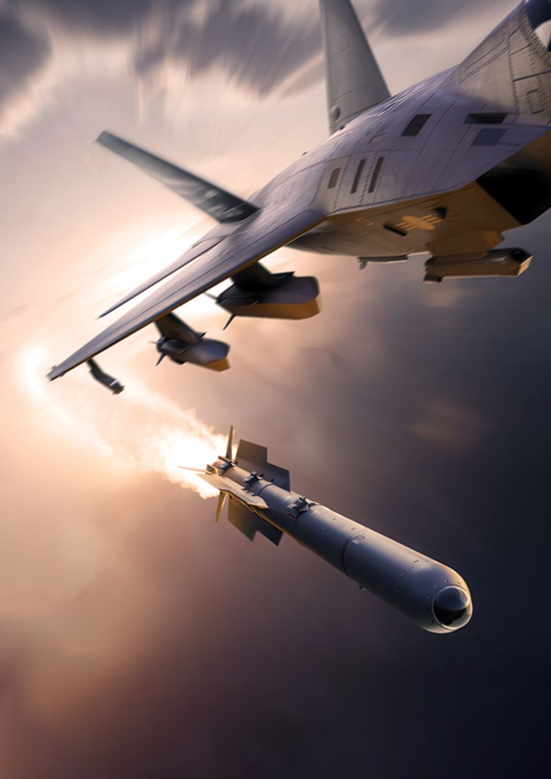 <span id='_stock_code_079550' data-stockcode='079550'>LIG넥스원</span>이 개발할 공대공 무기체계 발사 이미지. LIG넥스원 제공