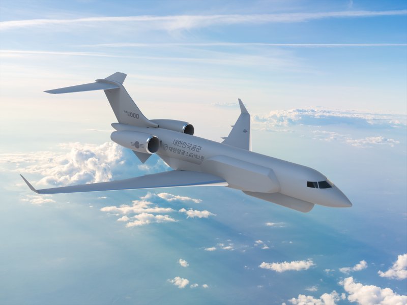 <span id='_stock_code_079550' data-stockcode='079550'>LIG넥스원</span>과 <span id='_stock_code_003490' data-stockcode='003490'>대한항공</span>이 컨소시엄을 이뤄 2034년까지 개발을 완료할 한국형 전자전기 예상도. 대한항공 제공